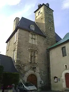 Château de Béostélévation, toiture