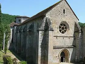 Façade de l'église.