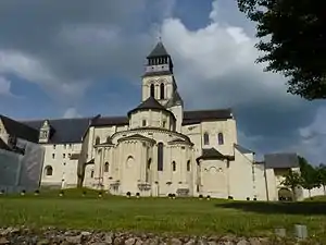 Vue du chevet.