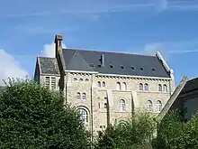 L'abbaye Sainte-Anne de Kergonan.