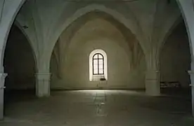 Ancien dortoir des frères convers de l'abbaye.