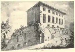 L'abbaye à la fin du XVIIIe siècle