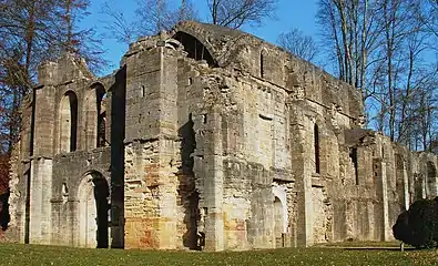 Vestiges de l'abbatiale