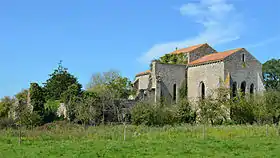 Vue d'ensemble de l'abbaye.