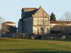 L'église vue de l'ouest