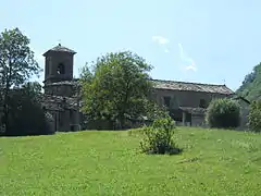 Abbaye de Novalesa à l'extérieur