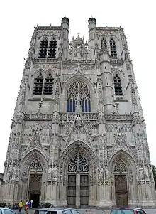 L'église Saint-Vulfran d'Abbeville.
