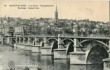 Le pont de 1808.