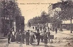 Le boulevard Victor-Hugo, dans les années 1900.