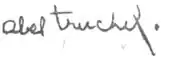 signature de Louis Abel-Truchet