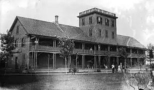Abenakis Springs Hotel, vers 1900