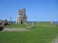 La basse-cour du château.