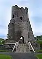 Le château d'Aberystwyth.