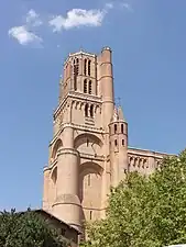 Clocher de la cathédrale Sainte-Cécile