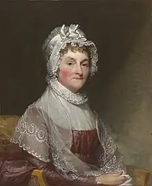 Portrait painting of Abigail Adams
