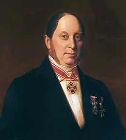 Portrait d'Abraham von Oppenheim (1804–1878)