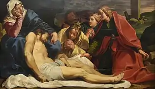 La Lamentation du Christ par Abraham Janssens