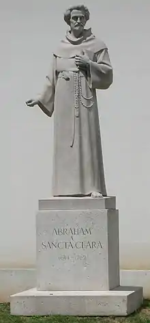 Monument à Abraham a Sancta Clara