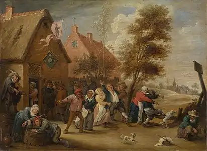 Fête rurale (1641, musée royal des beaux-arts d'Anvers).