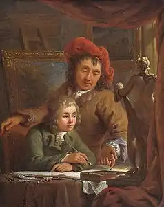 La Leçon de dessin (1790-1809)Rijksmuseum, Amsterdam