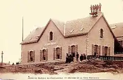 L'Abri du marin de Concarneau (photographie de Jacques de Thézac, vers 1910)