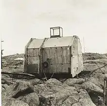 Ancien abri pour l'observation du ciel nocturne (1957-1958).