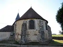 Abside de l'église.