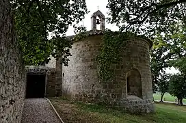 Abside de la chapelle Notre-Dame du Revest.