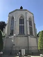 Abside de l'église Saint-Boniface d'Ixelles.