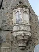 Absidiole Renaissance italienne dans le château de Vitré.