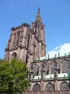 Cathédrale Notre-Dame de Strasbourg.