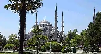 Mosquée Bleue à Istanbul.