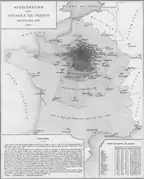 « Accélération des voyages en France depuis 200 ans », Album de statistique graphique, 1888.