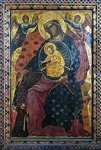 Vierge à l'Enfant avec deux donateursGallerie dell'Accademia de Venise.