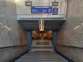 Accès à la la station.