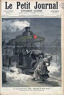 Accident de tramway à Saint-Fiacre (1891).