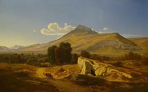 Vue prise à Saint-Égrève (1844), musée de Grenoble.