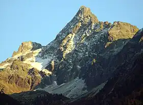 Vue depuis le nord-ouest.