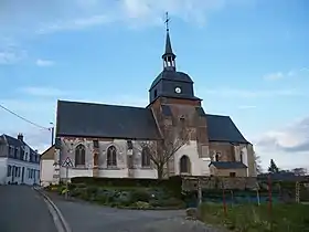 L'église, côté sud.