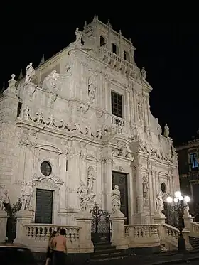 Image illustrative de l’article Basilique collégiale Saint-Sébastien d'Acireale