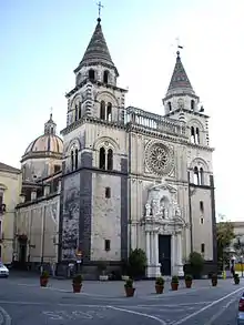 La cathédrale d'Acireale
