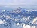 Le Cerro Aconcagua enneigé ; entièrement situé dans la Province de Mendoza, c'est le sommet le plus élevé des hémisphères occidental et sud. Son altitude continue de s'élever.