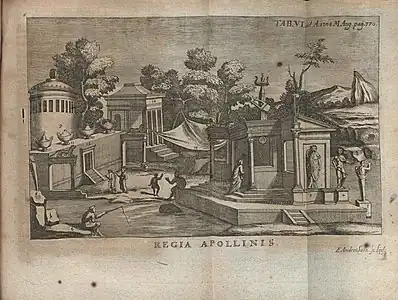 Illustration de la critique de Picturae antiquae cryptarum romanarum publié dans Acta Eruditorum, 1708.