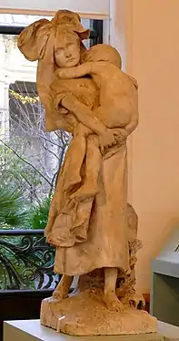 Ad Patriam (1893), plâtre teinté, Paris, Petit Palais.