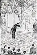 La cérémonie de promulgation de la loi sur l'afutage de l'Esprit disponible, 1889.