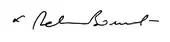 signature d'Adam Boniecki
