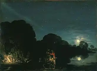 Adam Elsheimer, La Fuite en Égypte, c. 1609