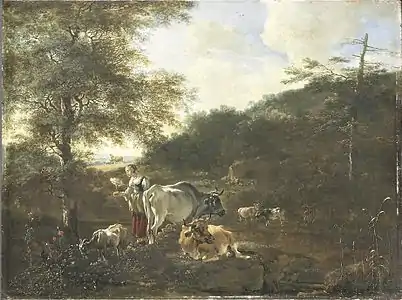 Paysage avec bétail, 1649-53Rijksmuseum