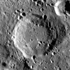 Image illustrative de l'article Adams (cratère lunaire)
