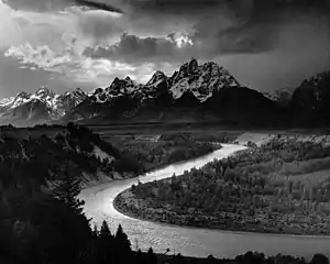 The Tetons and the Snake River (1942).